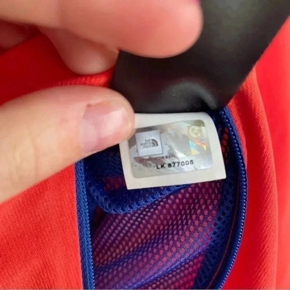 The North Face Summit Series Orange Lightweight Jacket Women’s Zip Up Blue M - Picture 9 of 12